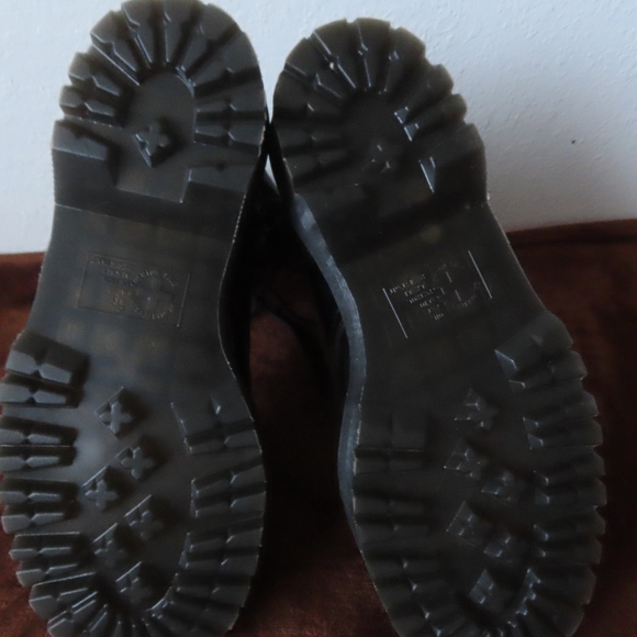 Dr. Martens Jadon Hi Rainbow Patent Leather 10 Eyelet Platform Boots UK 8 US 10 - Picture 6 of 11